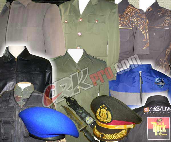 seragam pakaian dinas safari satpam security